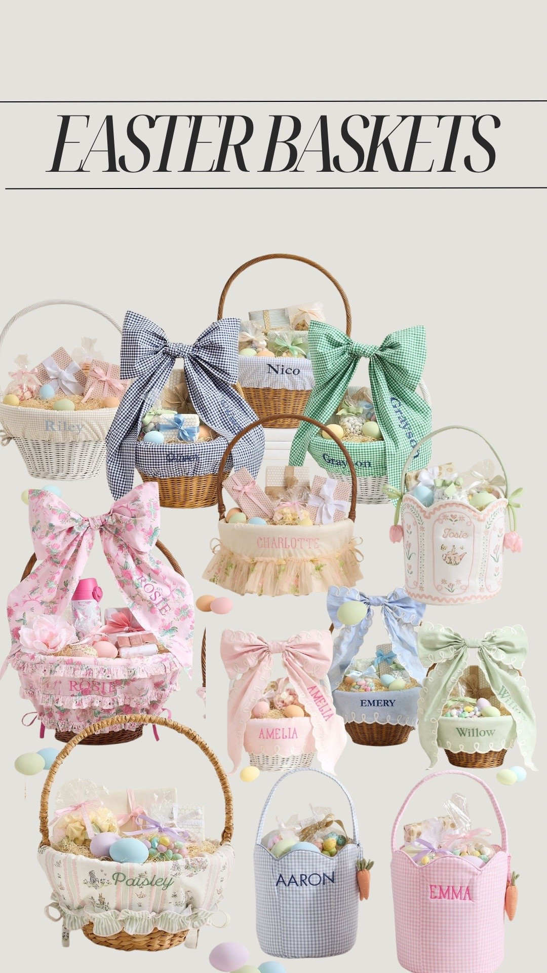 Easter baskets 🐰

#LTKBaby #LTKKids