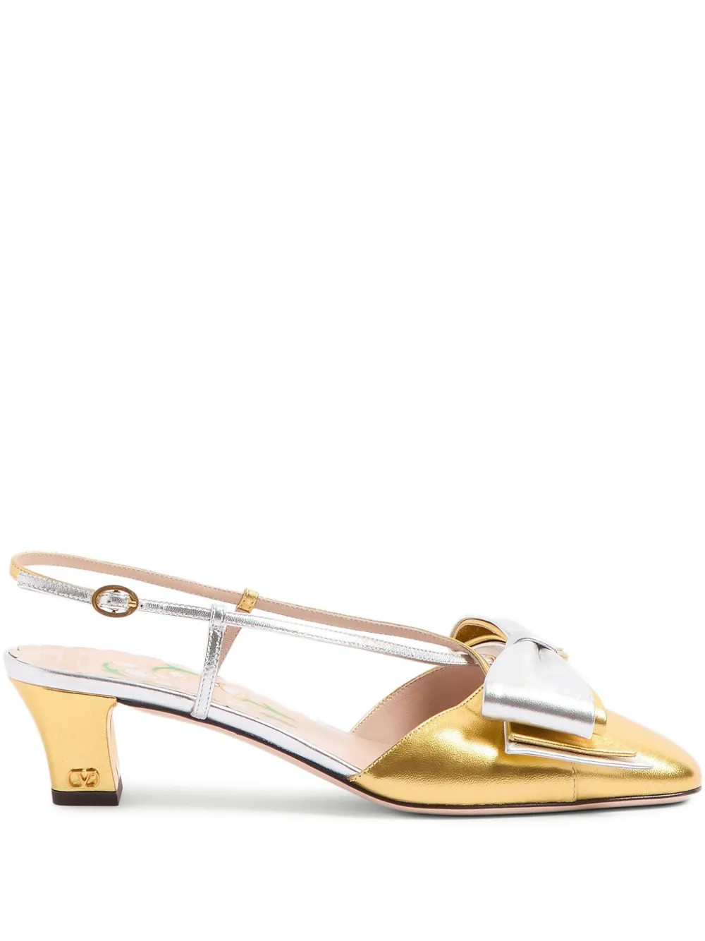 45mm Bowow slingback pumps | Farfetch Global