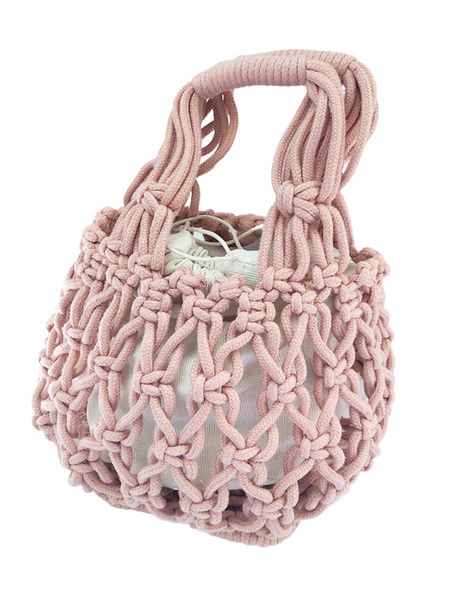'Jaclyn' Net Braided Handbag (5 Colors) | Goodnight Macaroon