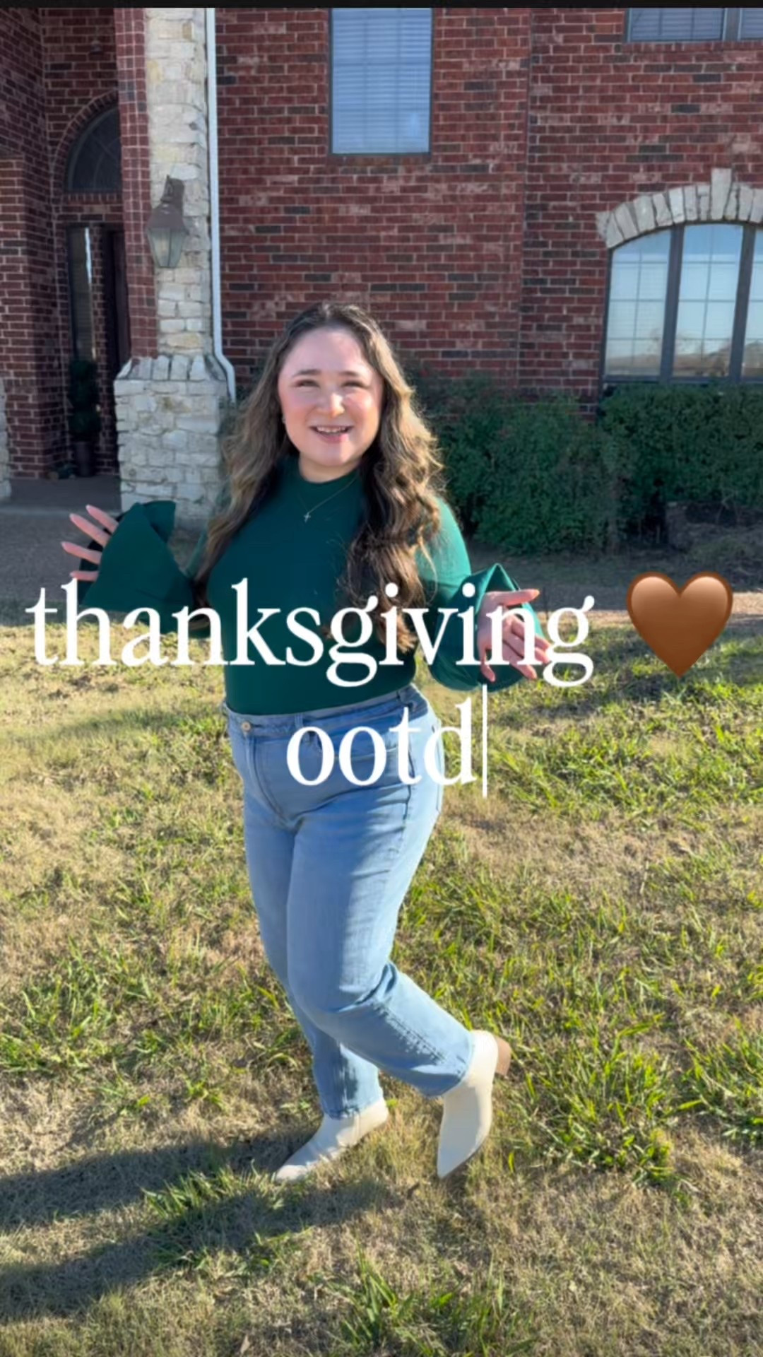 Thanksgiving OOTD! 

Amazon fashion  target fashion  Abercrombie jeans  Abercrombie and fitch  heatless curls  Christmas ootd  holiday ootd  holiday outfit idea  Christmas outfit idea

#LTKSeasonal #LTKHoliday #LTKootd