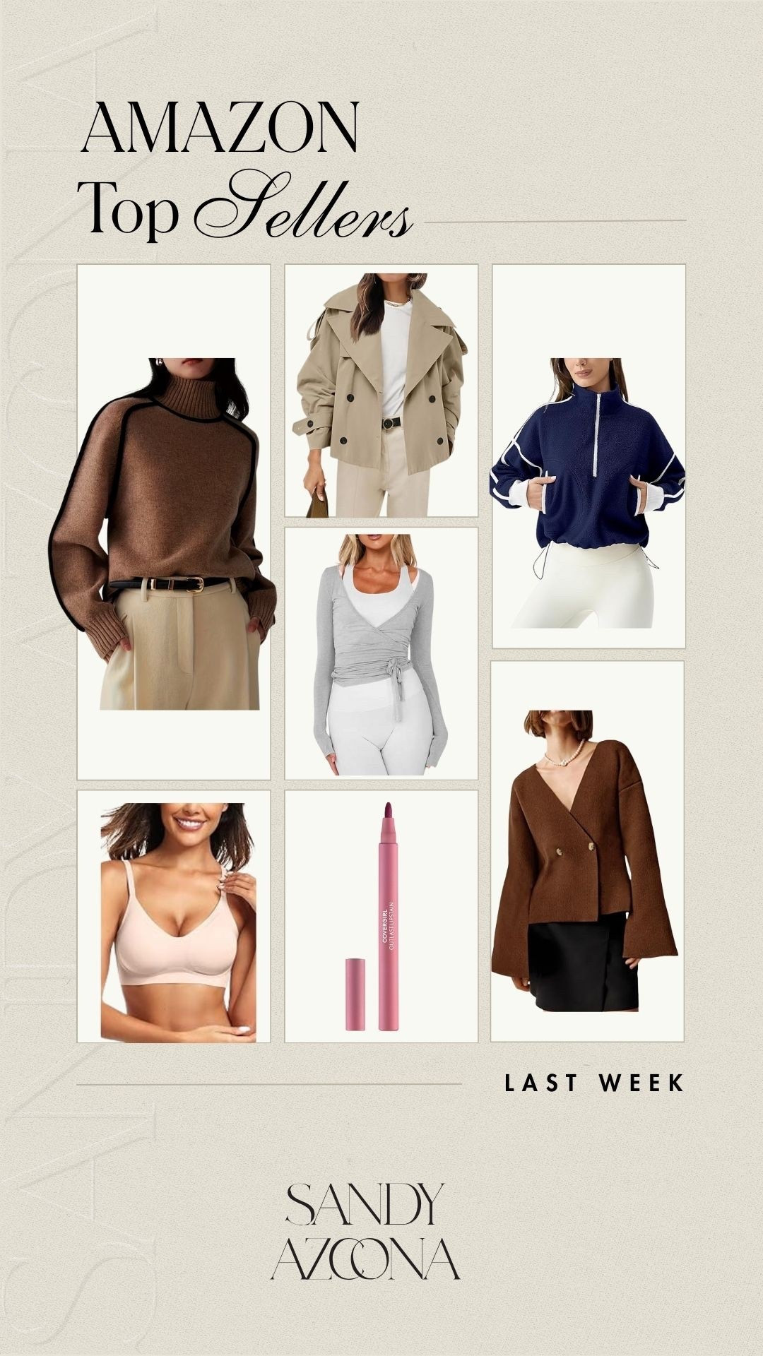 Last weeks Amazon top sellers 