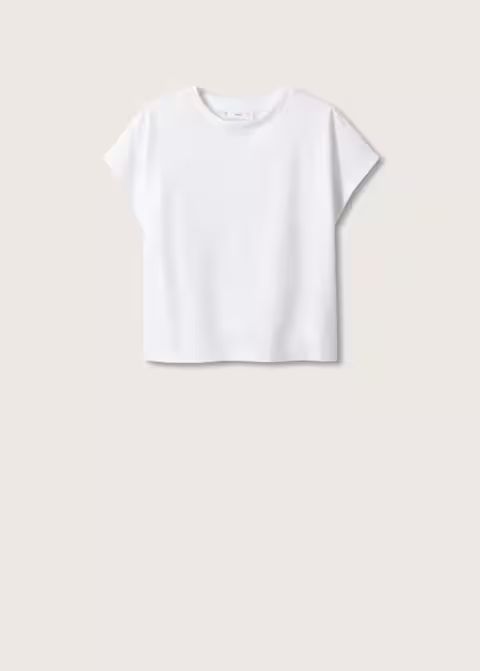 T-shirt premium coton -  Femme | Mango Belgique | Mango BE