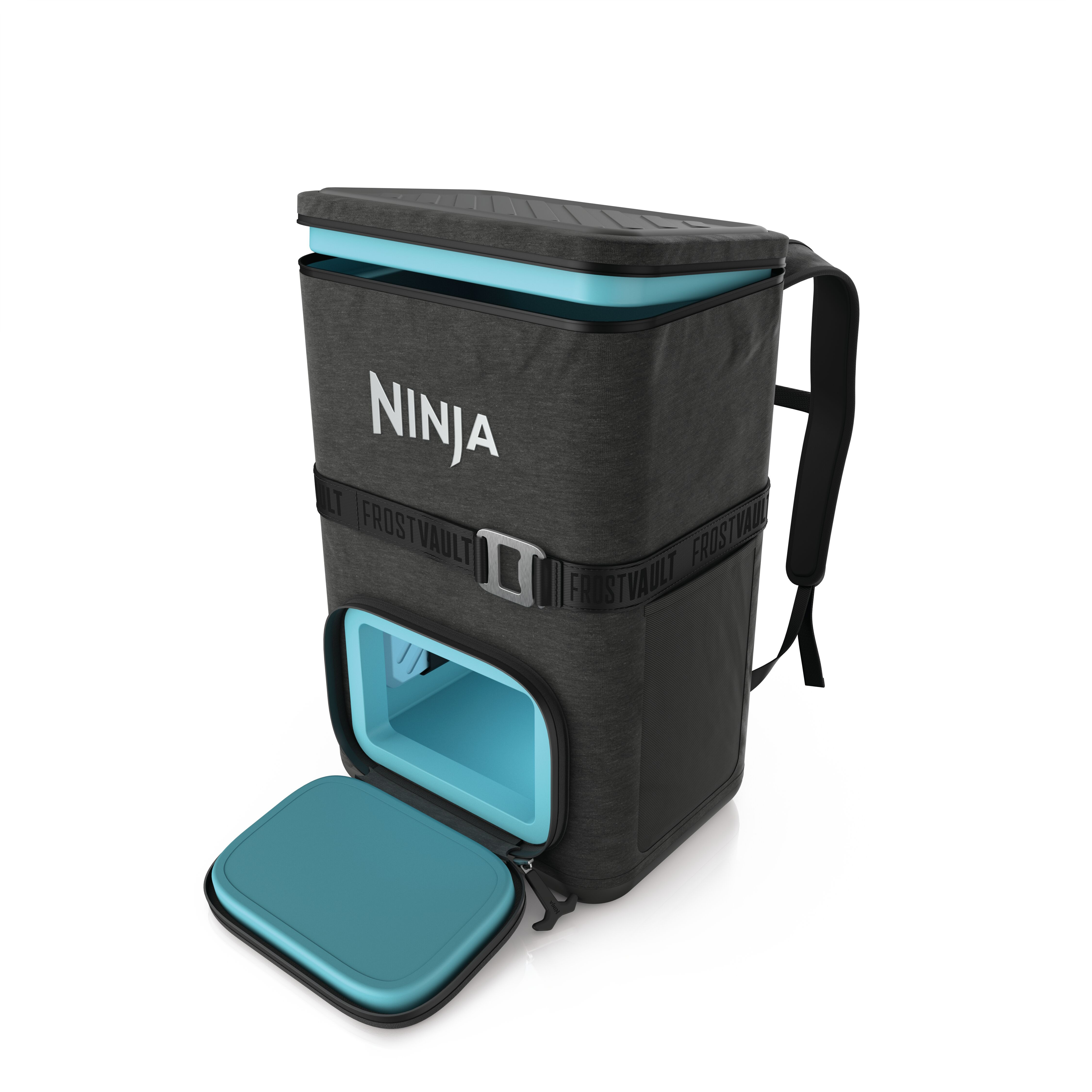 Ninja FrostVault 36 Can Backpack Cooler in Charcoal Gray | FF136CG | SharkNinja | SharkNinja