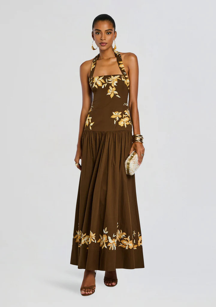 Halter Maxi Dress | Retrofete