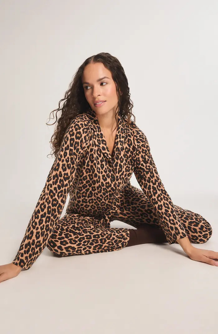 Softcore Modal Blend Pajama Button-Up Shirt | Nordstrom