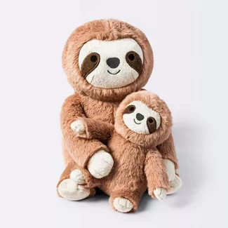 Brown Sloth Plush Animal with Mini Plush - 2pk - Cloud Island™ | Target