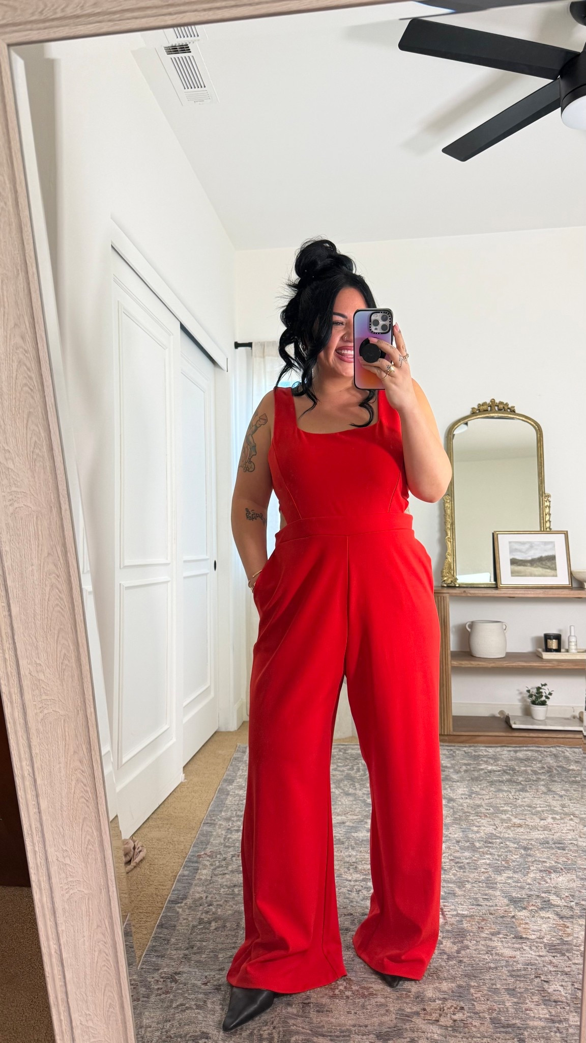 i’m wearing a size large in this express jumpsuit and i’m usually a size 14! 🖤

#LTKWorkwear #LTKootd #LTKgrwm