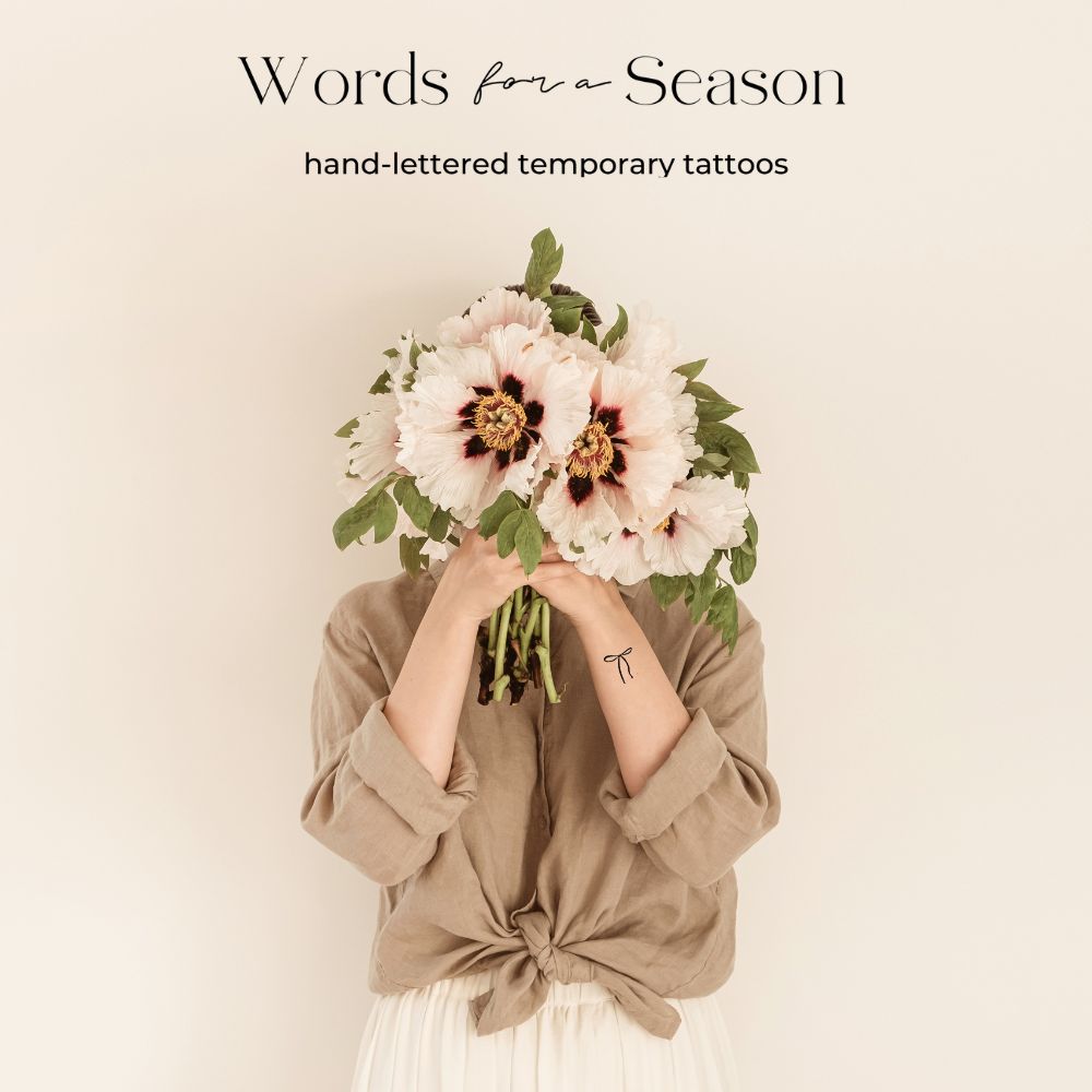 Bow Tattoo | Words for a Season