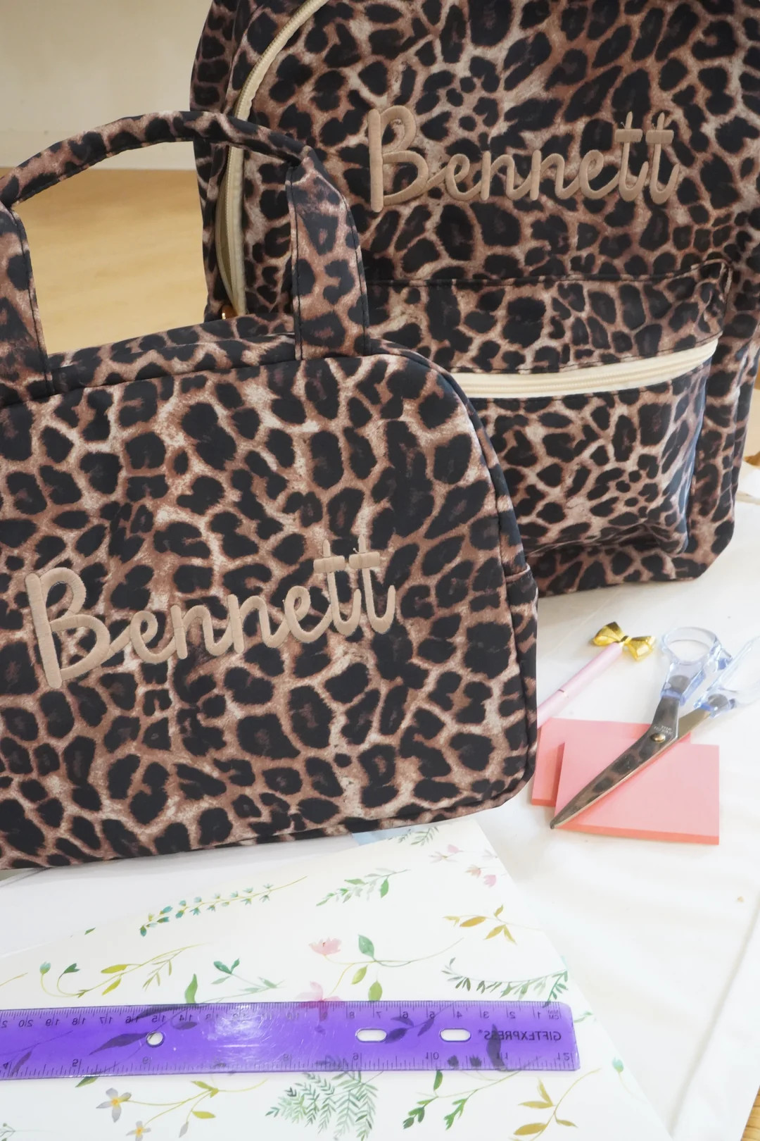 Leopard Backpack | KenzKustomz