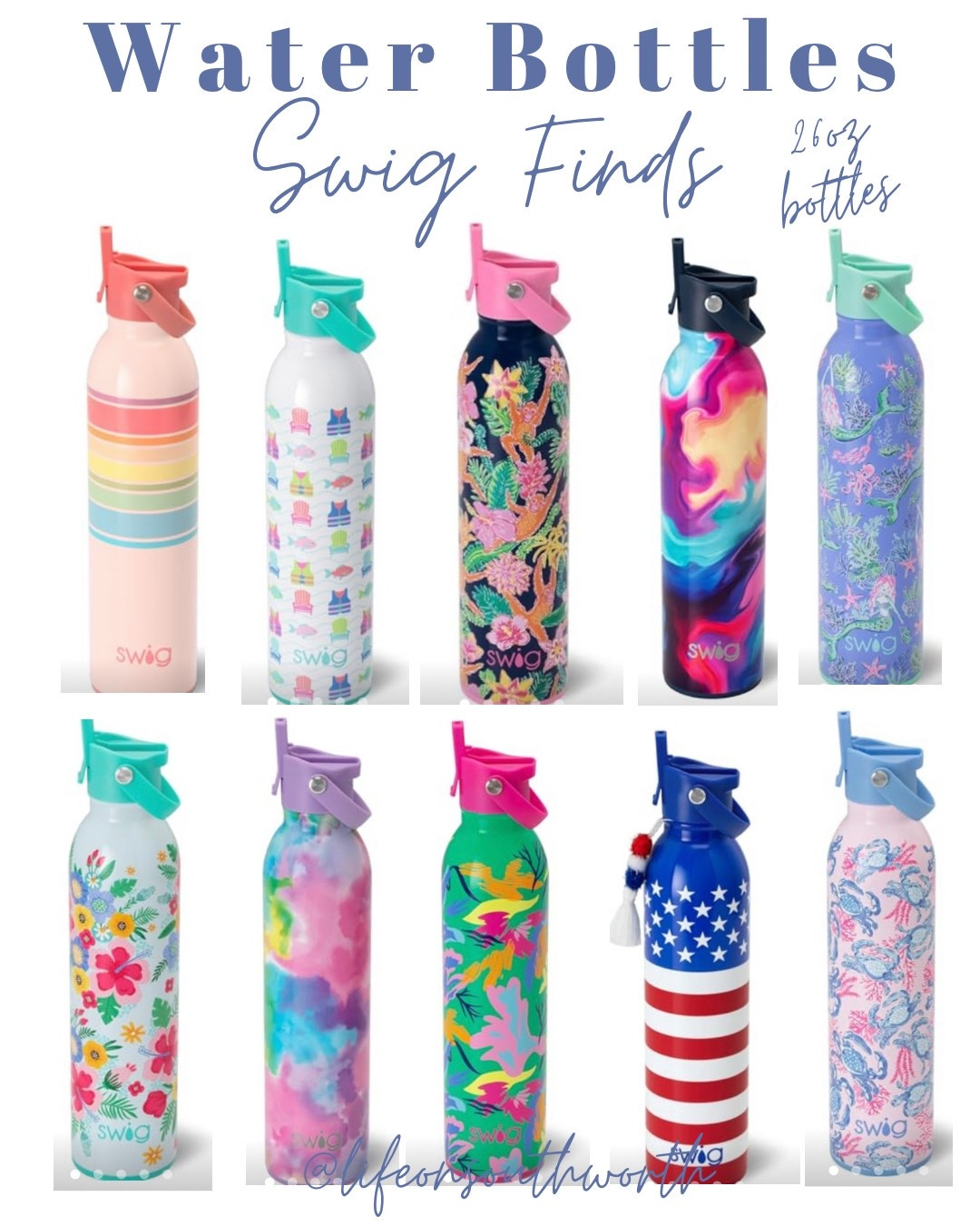 Spring & Summer is approaching so what better time to refresh your water bottles than now! These 26 oz insulated bottles have bright designs & closing straw making it great for outdoors, beach days, camping, sports & school. I’m loving all of the spring & summer vibes! There’s also several solid colors available. They’re currently on sale too! 

#LTKFindsUnder50 #LTKSaleAlert #LTKActive