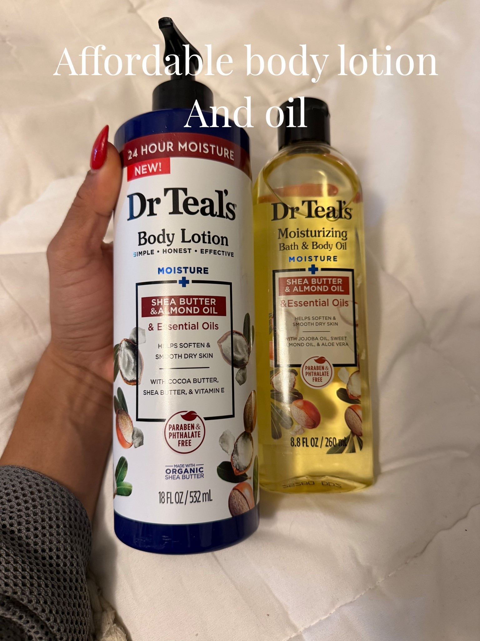 Affordable body lotion and body oil 
L’ occitane dupe. Smell amazing!
For glow and softness 😍

#LTKGiftGuide #LTKBeauty #LTKHoliday