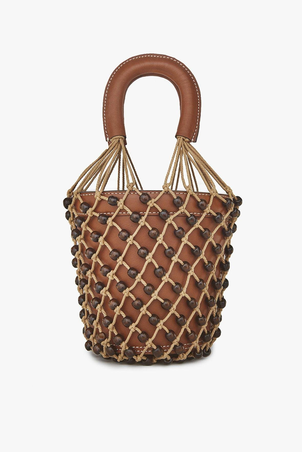 Moreau Bag | Saddle Natural Chocolate Bead | THE YES