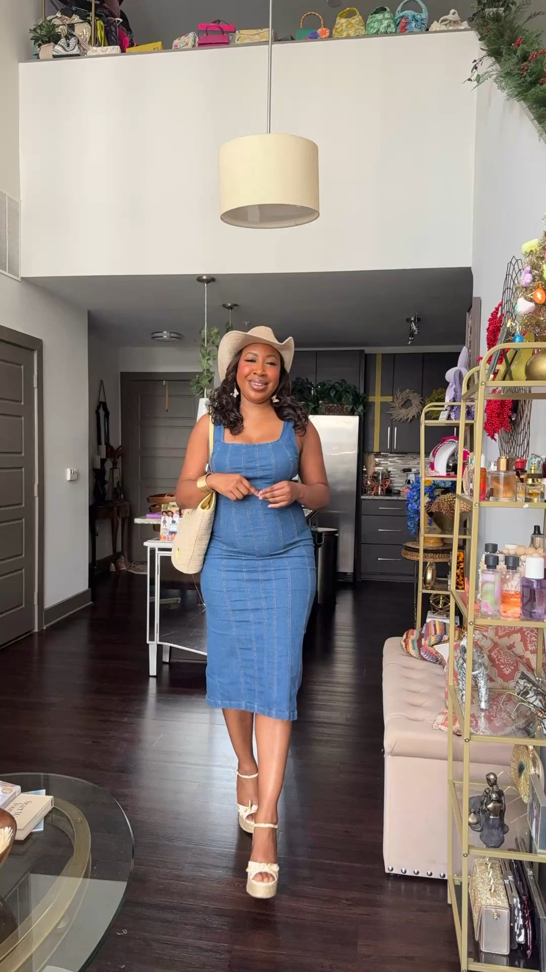 CLEARANCE FIND! 🤠💙

This denim western-inspired look just got even better because the exact dress AND heels are currently on clearance! 👀

I styled the denim midi with a cowboy hat, espadrille heels and a woven bag for a little country chic meets city girl moment. 🤎

🏷️ Dress — EXACT + ON CLEARANCE
🏷️ Heels — EXACT + ON CLEARANCE
🤠 Cowboy hat — EXACT
👜 Similar bag + accessories linked

If you’ve been eyeing either one, check that clearance price while your size is still available!

#LTKFinds #LTKStyleTip #LTKFashion #ClearanceFind #DenimDress #DenimStyle #WesternStyle #CowgirlStyle #StyleOver40 #AffordableStyle #CountryConcertOutfits

#LTKootd #LTKOver40 #LTKSaleAlert