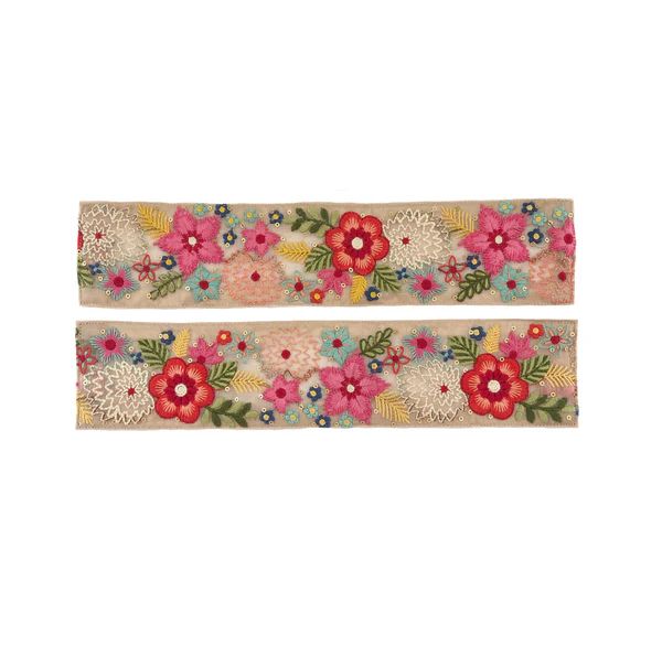 Future Bag Accessories: Koala Bands in Cream Floral | Quilted Koala