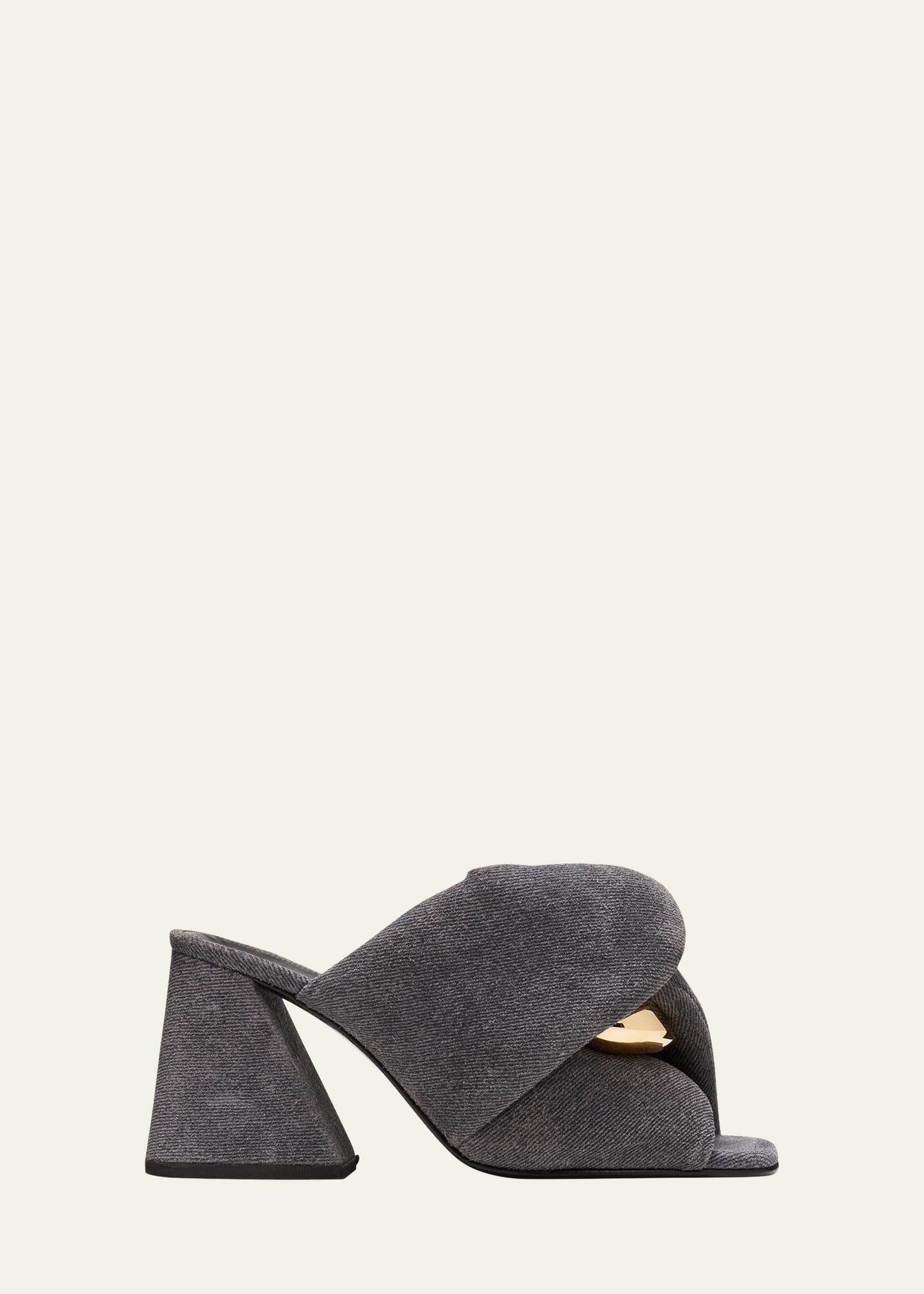 JW Anderson Twisted Chain Mule Sandals | Bergdorf Goodman