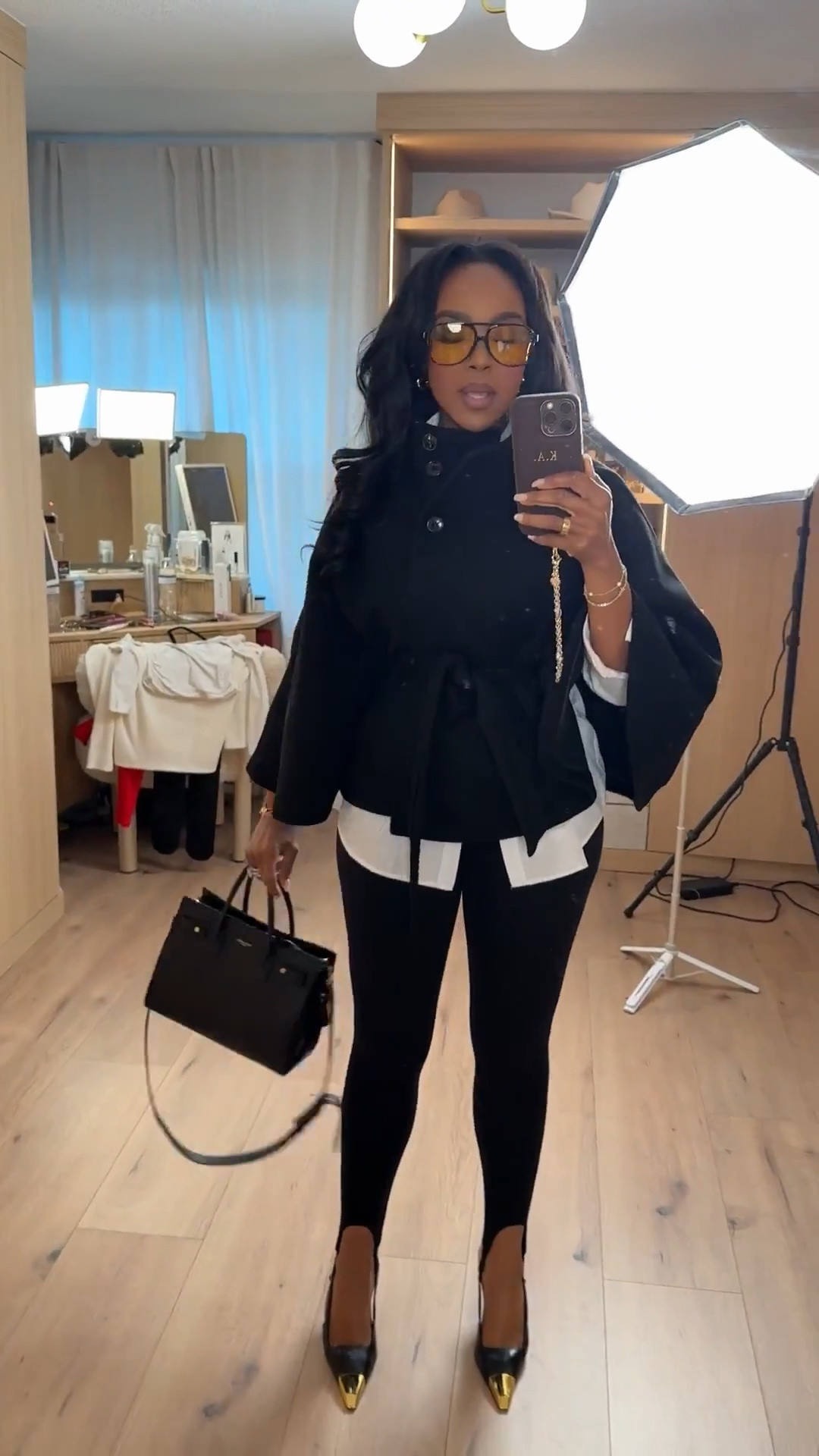 CHIC FALL LAYERS 🖤

The easiest way to make black leggings feel instantly elevated. A crisp white button-down layered under a black jacket with pointed-toe heels gives this such a polished, expensive-looking feel—perfect for lunch, errands, travel or a casual workday.

Wearing: Size Small | 5’4” | 140 lbs | 34D-27-40

black leggings outfit, fall layering outfit, chic casual outfit, elevated basics, white button down outfit, black jacket outfit, fall outfit women, casual workwear, everyday fall style, pointed toe heels, polished casual outfit, petite fall fashion

📲 Download the FREE LTK app & follow me (@kirasfashionfinds).

#LTKPetite #LTKWorkwear
