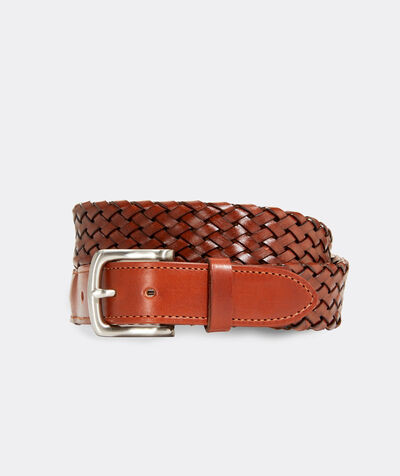 Braided Leather Belt | vineyard vines