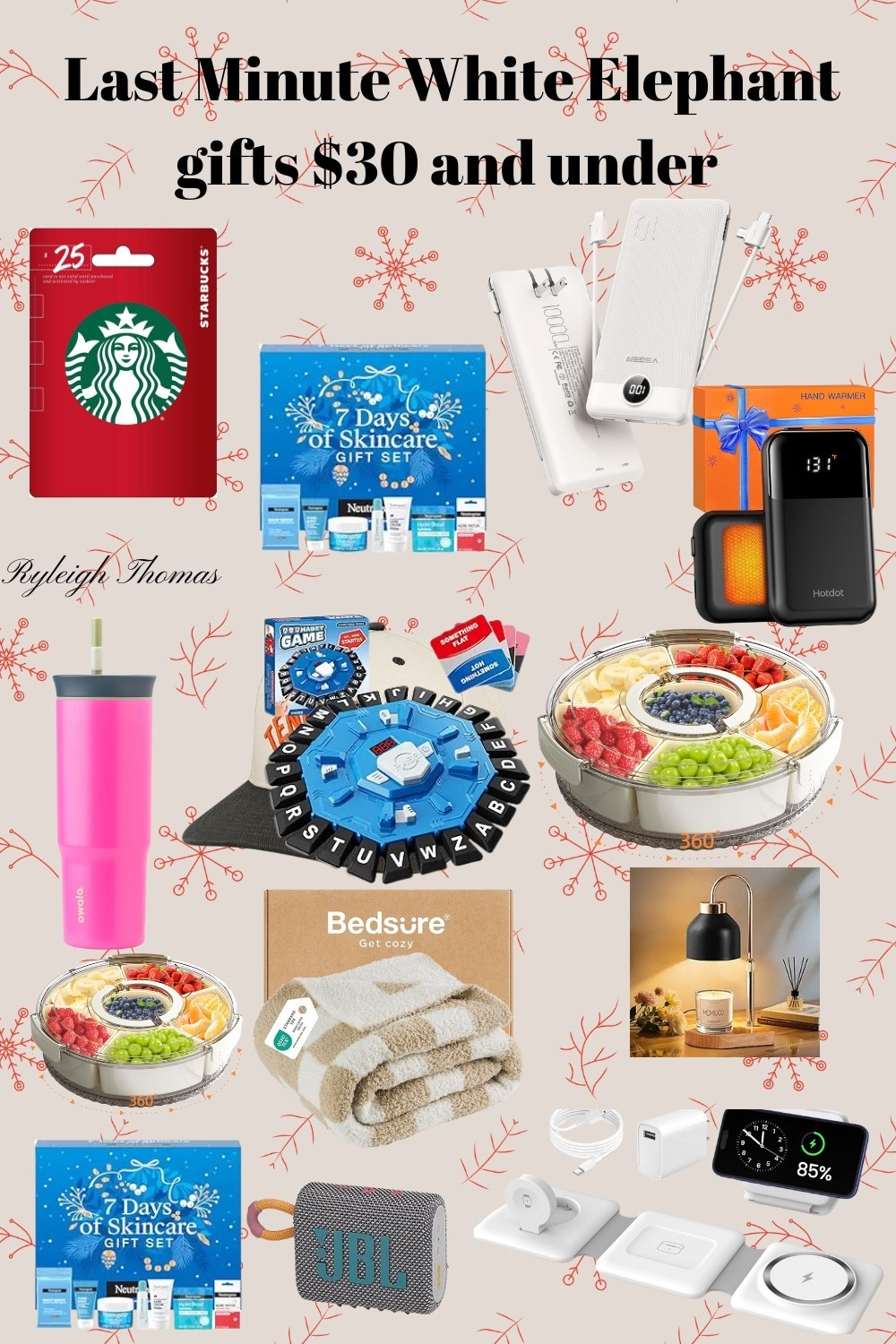 Last minute white elephant gift ideas!! All under $30 and off Amazon 

#LTKHoliday #LTKFindsUnder50 #LTKGiftGuide