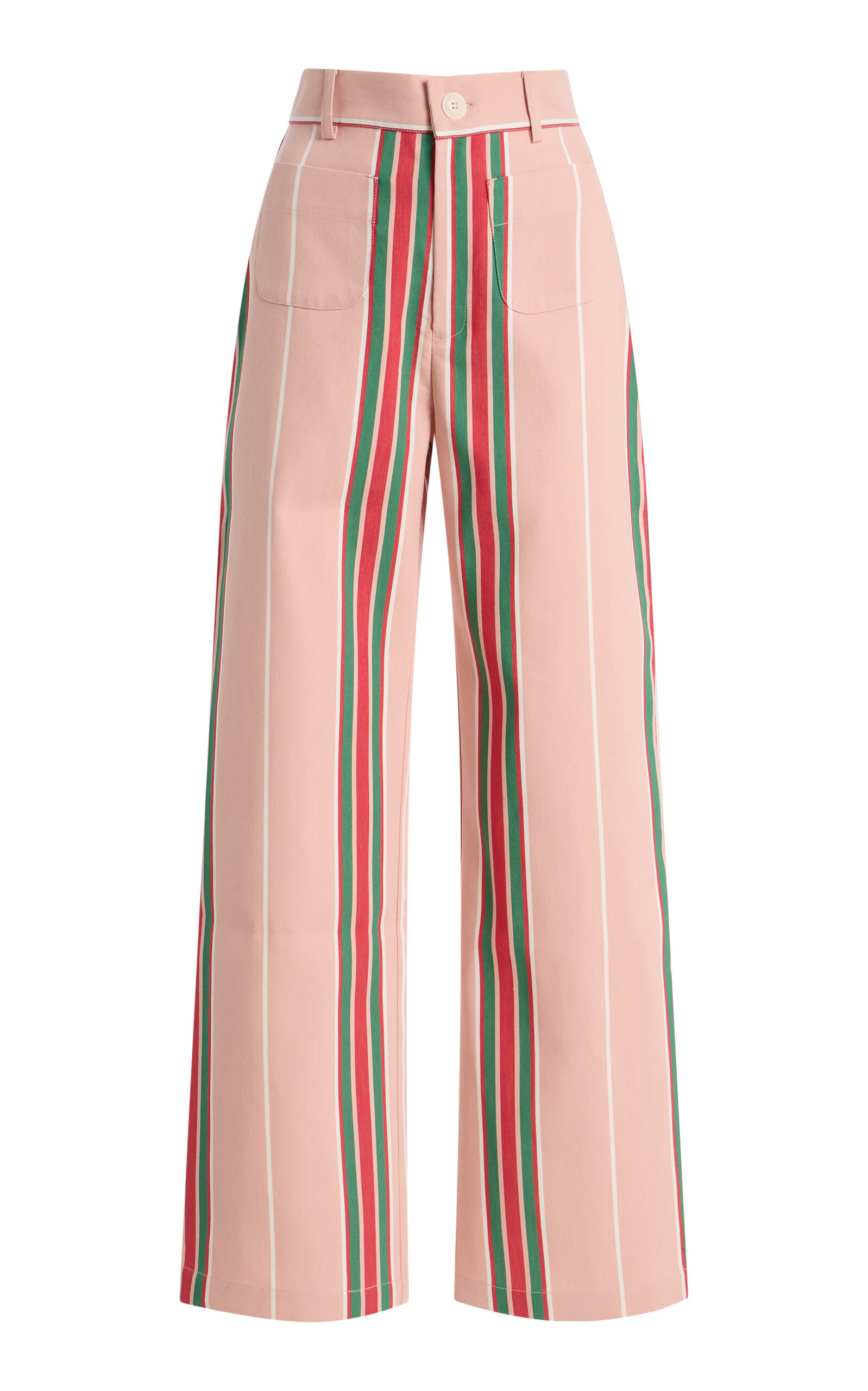 Exclusive La Isla Pippi Cotton Straight-Leg Pants | Moda Operandi (Global)