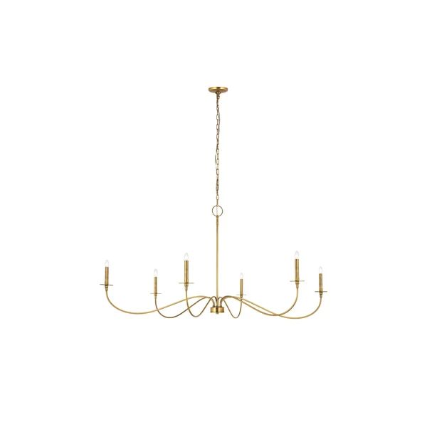 Halback 6 - Light Candle Style Classic / Traditional Chandelier | Wayfair North America