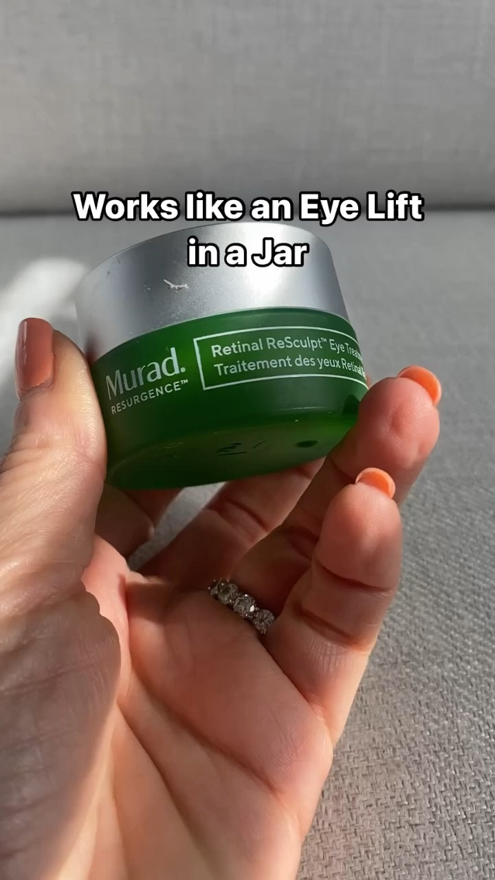 Get ready to elevate your skincare game with our Retinal Resculpt Eye Lift Treatment! 🌟 

Launching March 2024, this powerful formula works like an eyelift in a jar! 💫 

Say goodbye to sagging with deeply penetrating retinal encapsulation and experience visible lifting with gentian root and oat-firming film. Ophthalmologist tested and gentle on your delicate eye area! 

@Muradskincare
@UltaBeauty
Available at Murad.com 

#RetinalResculpt #EyeLiftTreatment #muradskincare
#murad
#muradpartner|
#ad
#skincare
#agingskin
#midlifeskincare
#wrinklefighter
#eyewrinkles
#thisis52 
#simplystaceyp


#LTKover40 #LTKbeauty