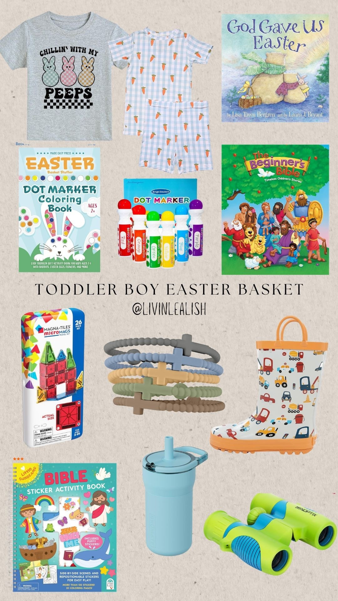 Toddler boy Easter basket! Code CREW saves on pjs!🐰⛪️ #easter #toddlereasterbasket #easterbasketstuffers #easterbasketideas #toddlerboyeaster

#LTKBaby #LTKKids #LTKSeasonal