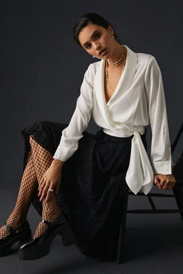 Hutch Nyla Wrap Blouse | Anthropologie (US)