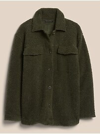 Sherpa Shacket | Banana Republic Factory