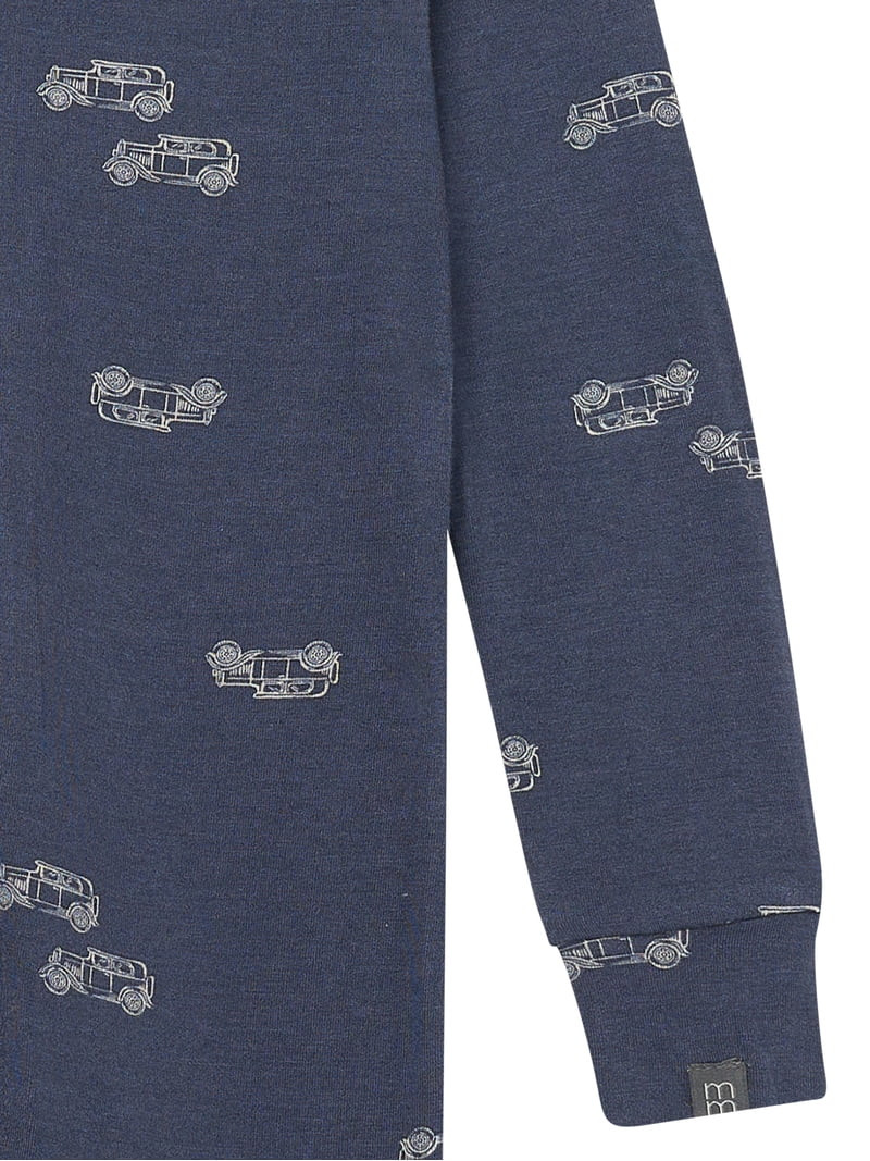 Modern Moments by Gerber Toddler Neutral Super Soft One-Piece Pajamas, Sizes 12 Months - 5T | Walmart (US)