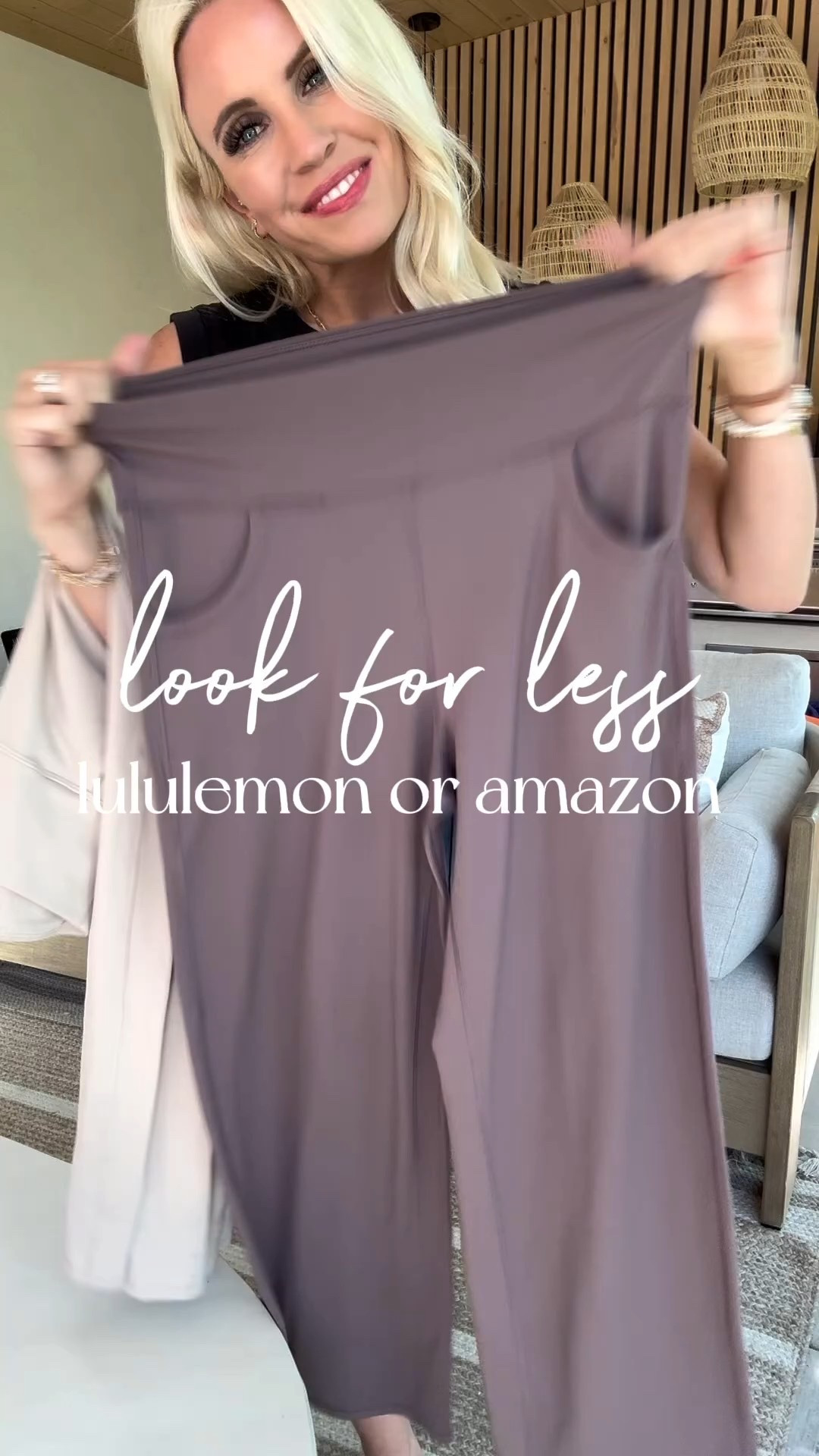 Lululemon look for less pants for the align pant! They are so comfortable and come in three lengths. Great for petite and tall! I am wearing a size small

#LTKFindsUnder50 #LTKStyleTip #LTKFindsUnder100