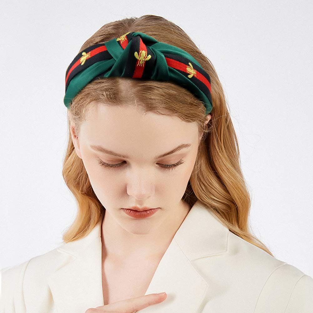 NODG 4 Pieces Knotted Headbands Turban for Women Wide Boho Diademas Para Mujer Womens Hair Knot G... | Amazon (US)