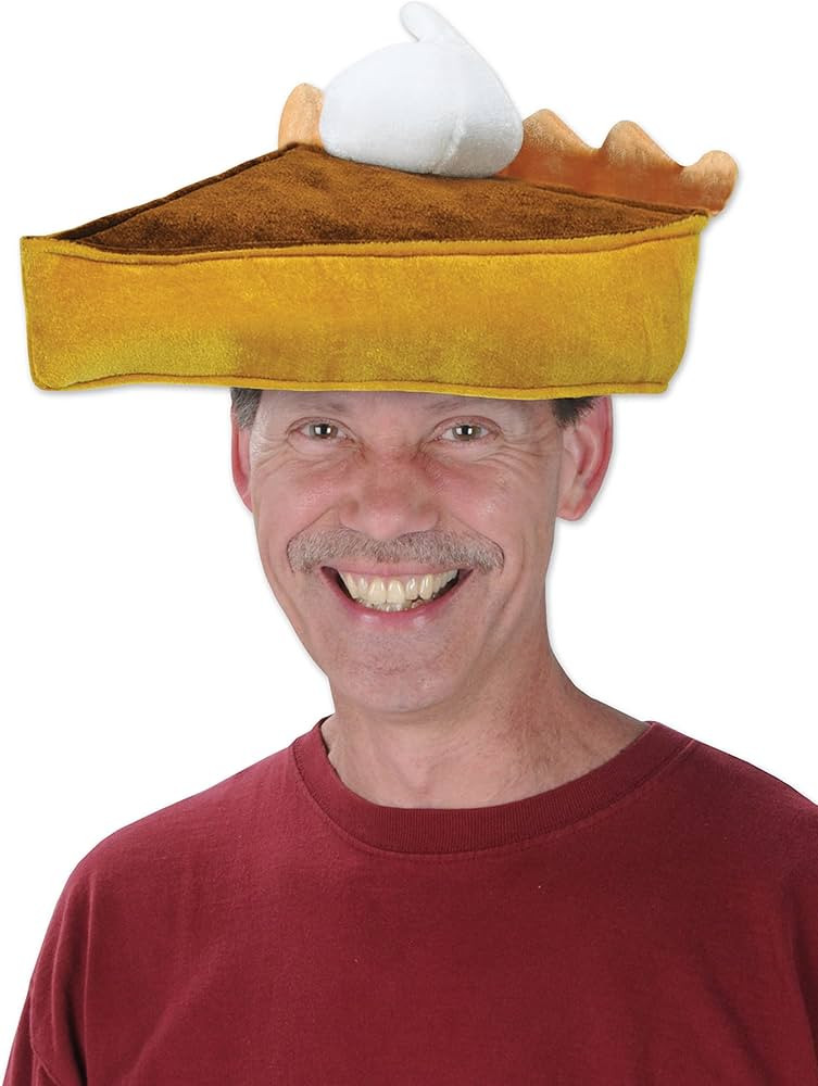 Beistle Decorative Plush Pumpkin Pie Hat | Amazon (US)