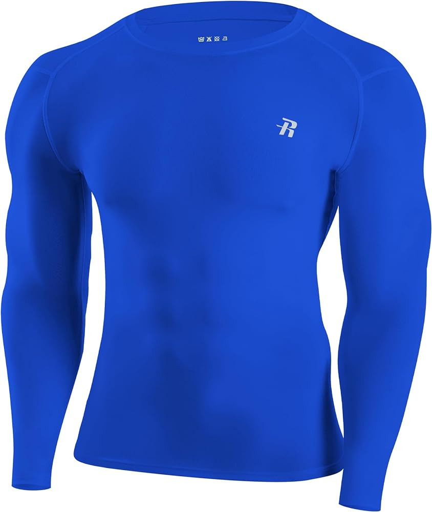 Runhit Long Sleeve Compression Shirts for Men, UPF 50+ Men's Compression Shirts, Running Athletic... | Amazon (US)