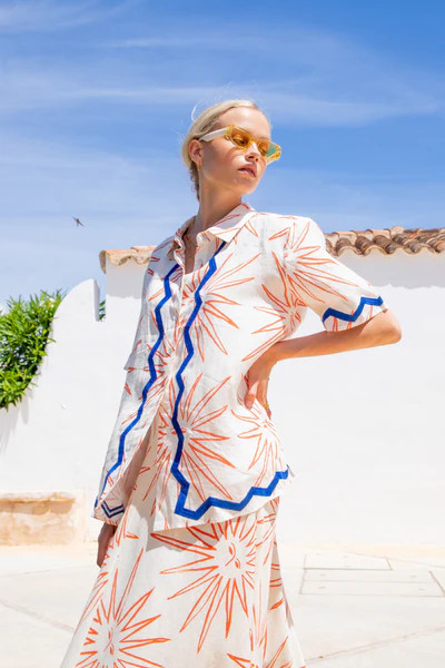 VRG GRL Aurora Linen Shirt // Sundazed | VRG Grl