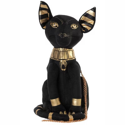 HalloweenCostumes.com  Women Women's Bastet Cat Purse for Cleopatra Costumes, Black/Orange | Target