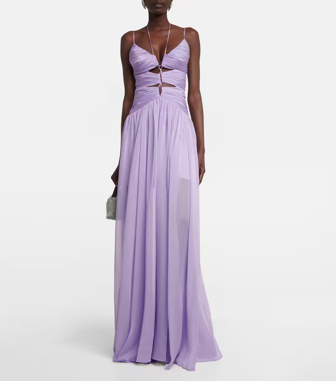 RasarioCutout chiffon gown | Mytheresa (US/CA)