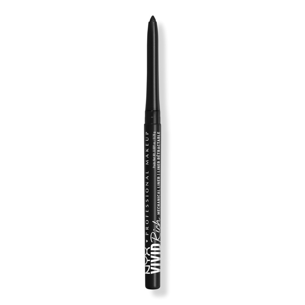 NYX Professional Makeup Retractable Vivid Rich Mechanical Eyeliner Pencil - Always Onyx | Ulta