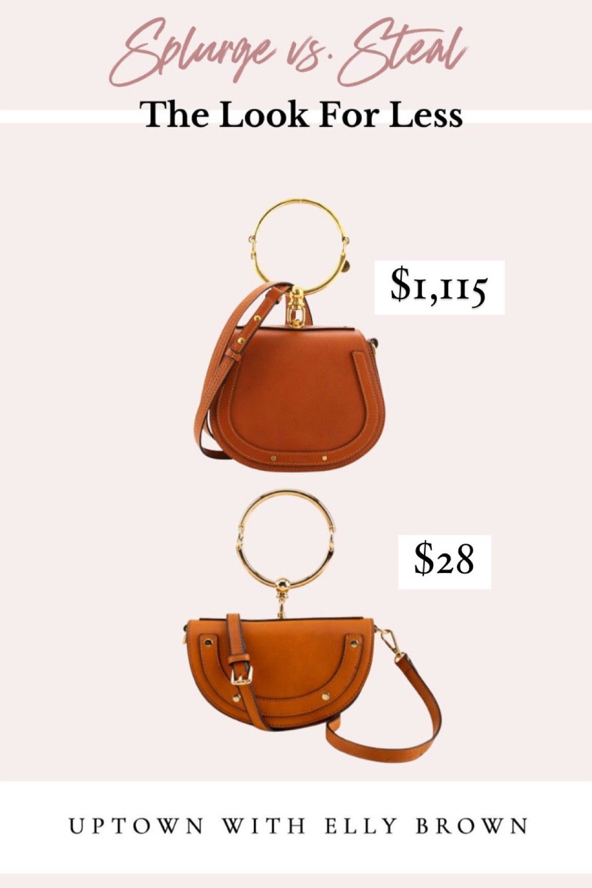 Who doesn’t love a look for less, especially when it comes to bags 😍


#LTKstyletip #LTKsalealert #LTKitbag