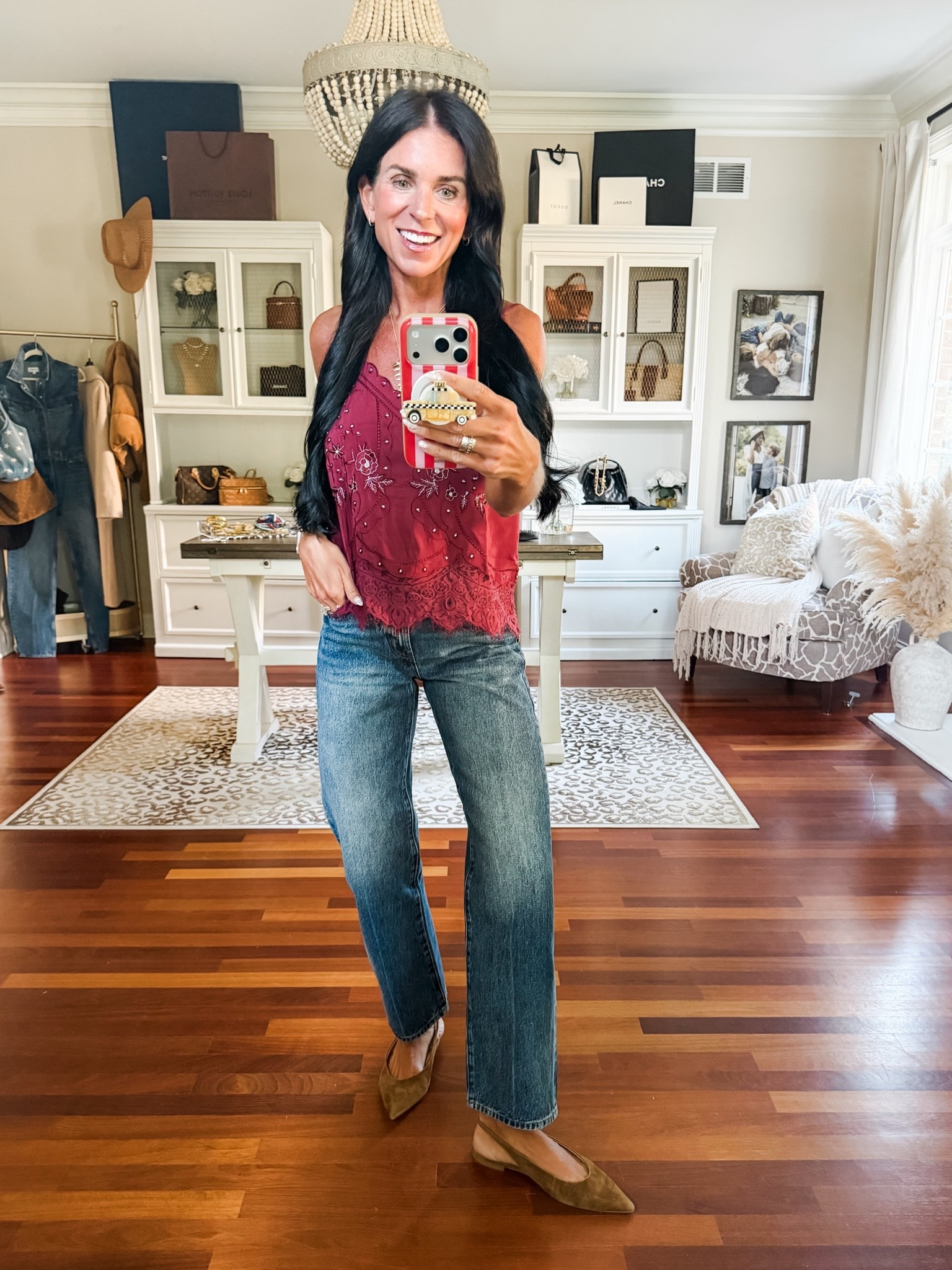 Love this cute little cami from @Anthropologie perfect for a date night
Wearing a small and 24 denim

#LTKootd #LTKSeasonal #LTKSaleAlert