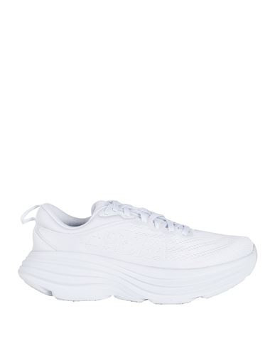 Hoka Bondi 8 W Woman Sneakers White Size 9 Textile fibers | YOOX (US)