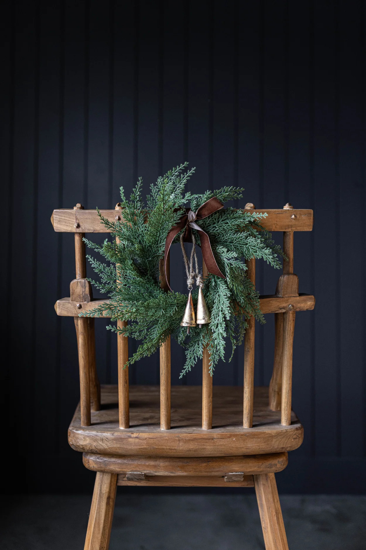 Cypress Leaf Full Real Touch Wreath Mini | luxe bCO
