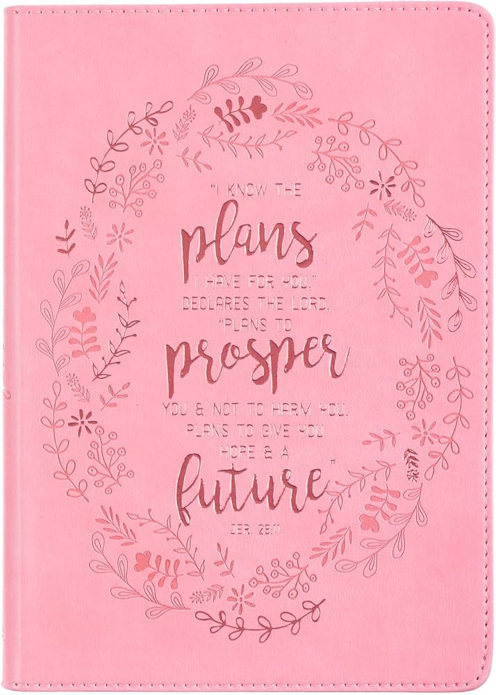 Christian Art Gifts Classic Journal I Know The Plans Jeremiah 29:11 Bible Verse, Inspirational Sc... | Amazon (US)