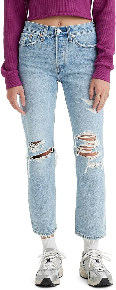 Levi's Women's Premium Wedgie Straight Jeans | Amazon (US)