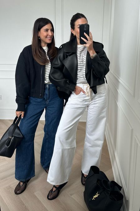 Our Monday Office Outfits 🤝 Unintentionally twinning in stripes ✔️

#LTKstyletip #LTKspring #LTKworkwear