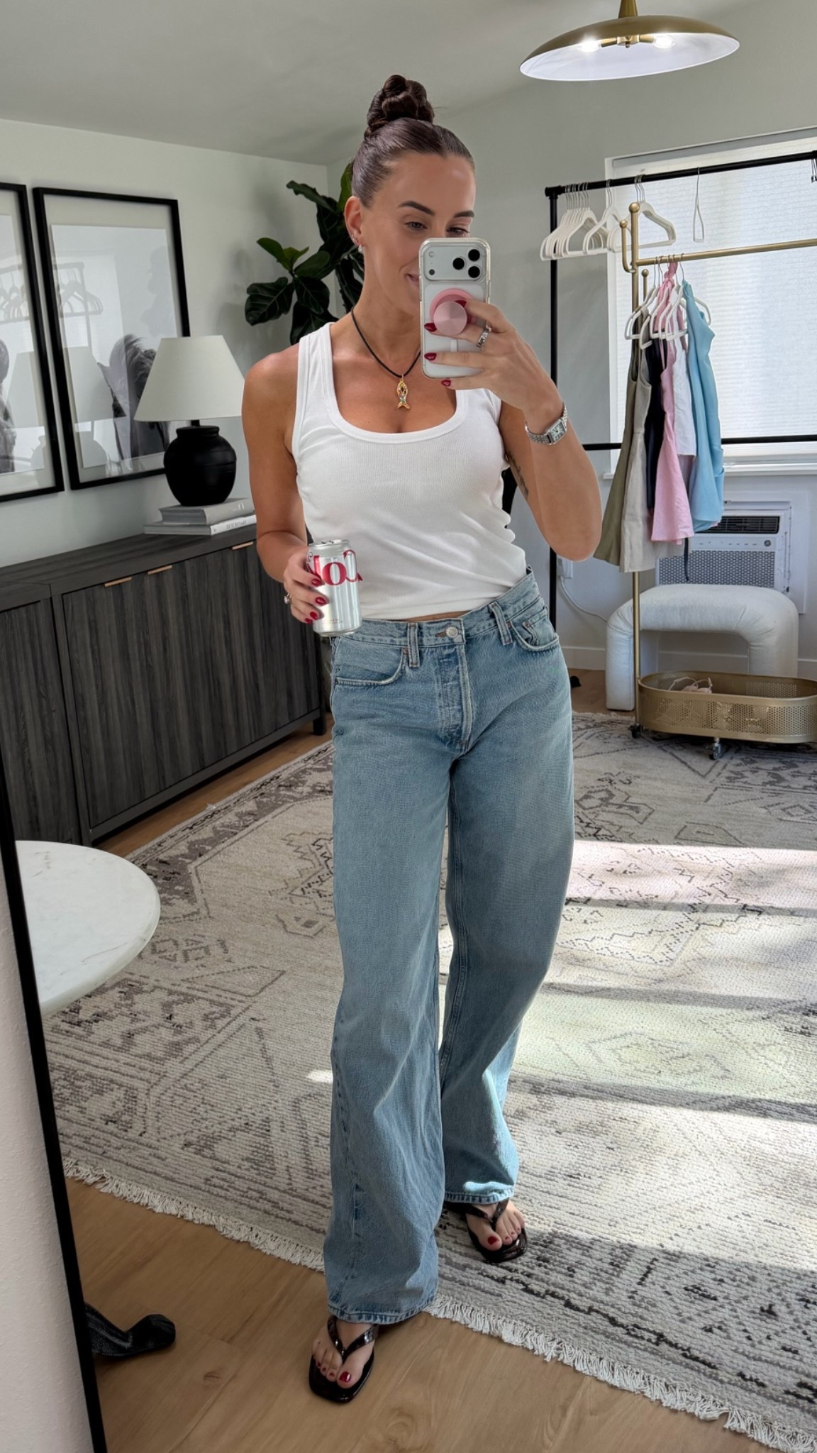 errands #ootd 

Tank: L
Denim: 27

#LTKootd #LTKSeasonal #LTKSaleAlert