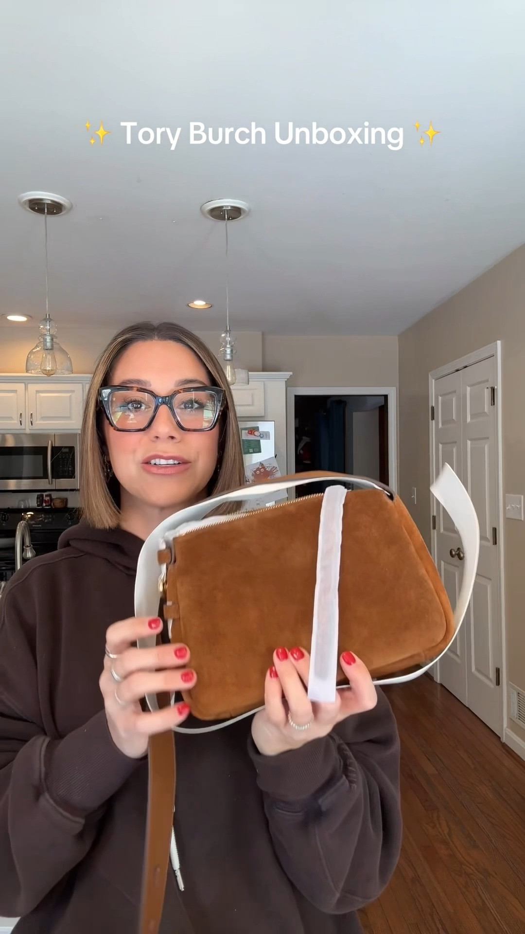 The Tory Burch Romy small in caramel. Call a store and have them ship! 

#LTKHoliday #LTKGiftGuide