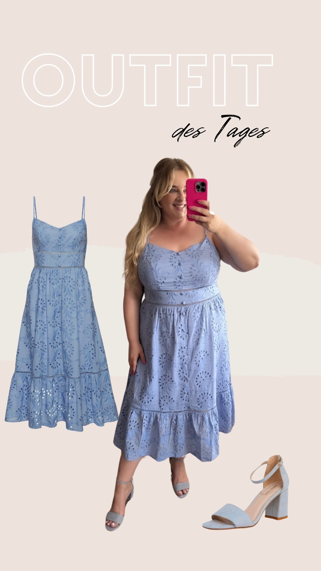 Sommerkleid 

#lochmuster #sommer #midikleid

#LTKeurope #LTKsummer #LTKcurves