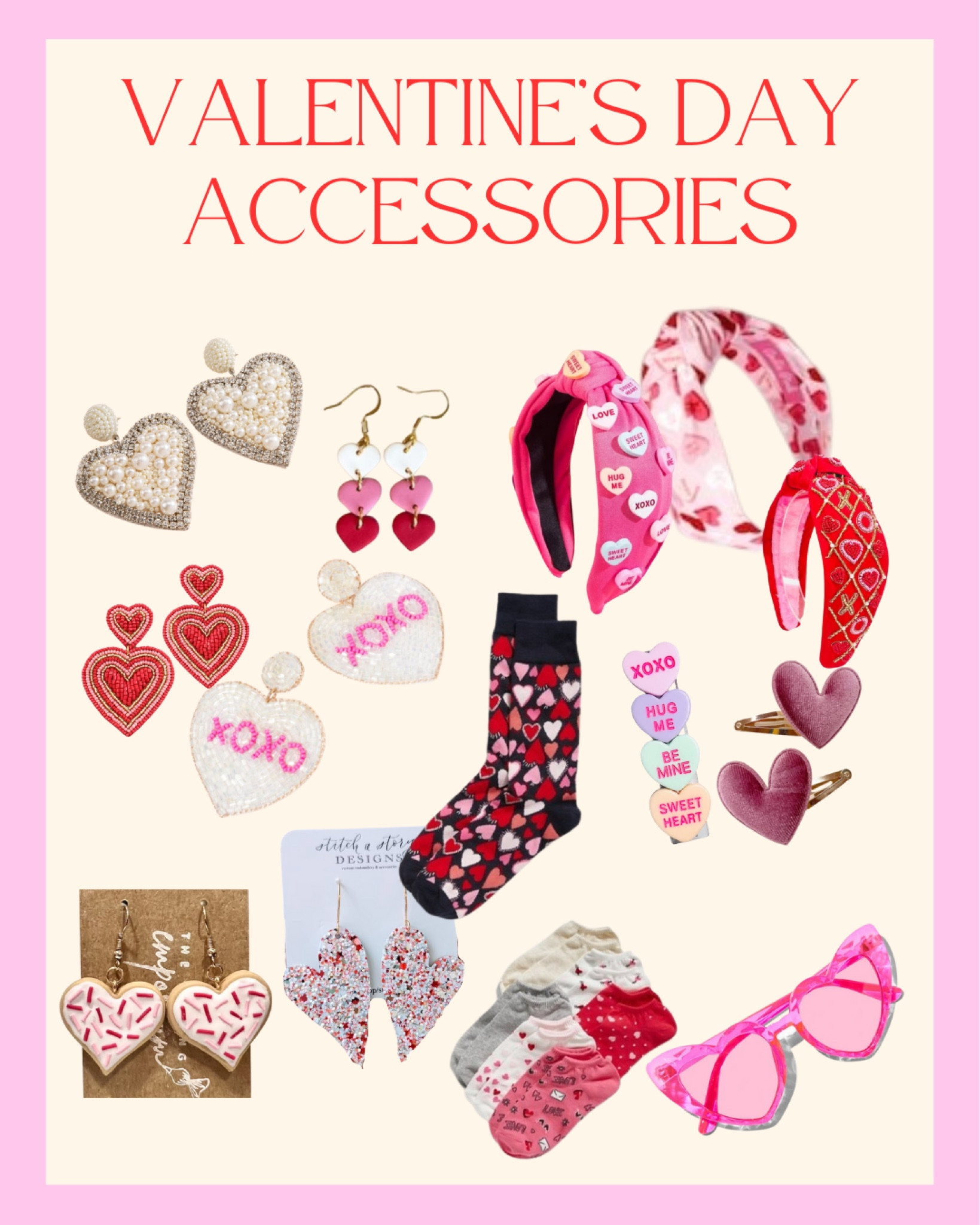 Valentine’s Day Accessories for you or someone you love 💕 💘 💌 

#LTKfindsunder50 #LTKMostLoved #LTKGiftGuide