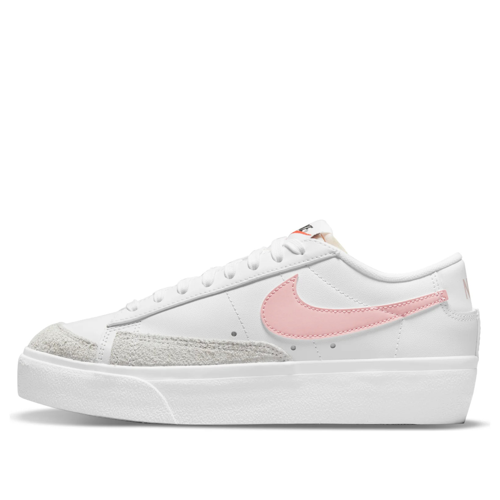 (WMNS) Nike Blazer Low Platform 'White Pink Glaze' DJ0292-103 | KICKS CREW