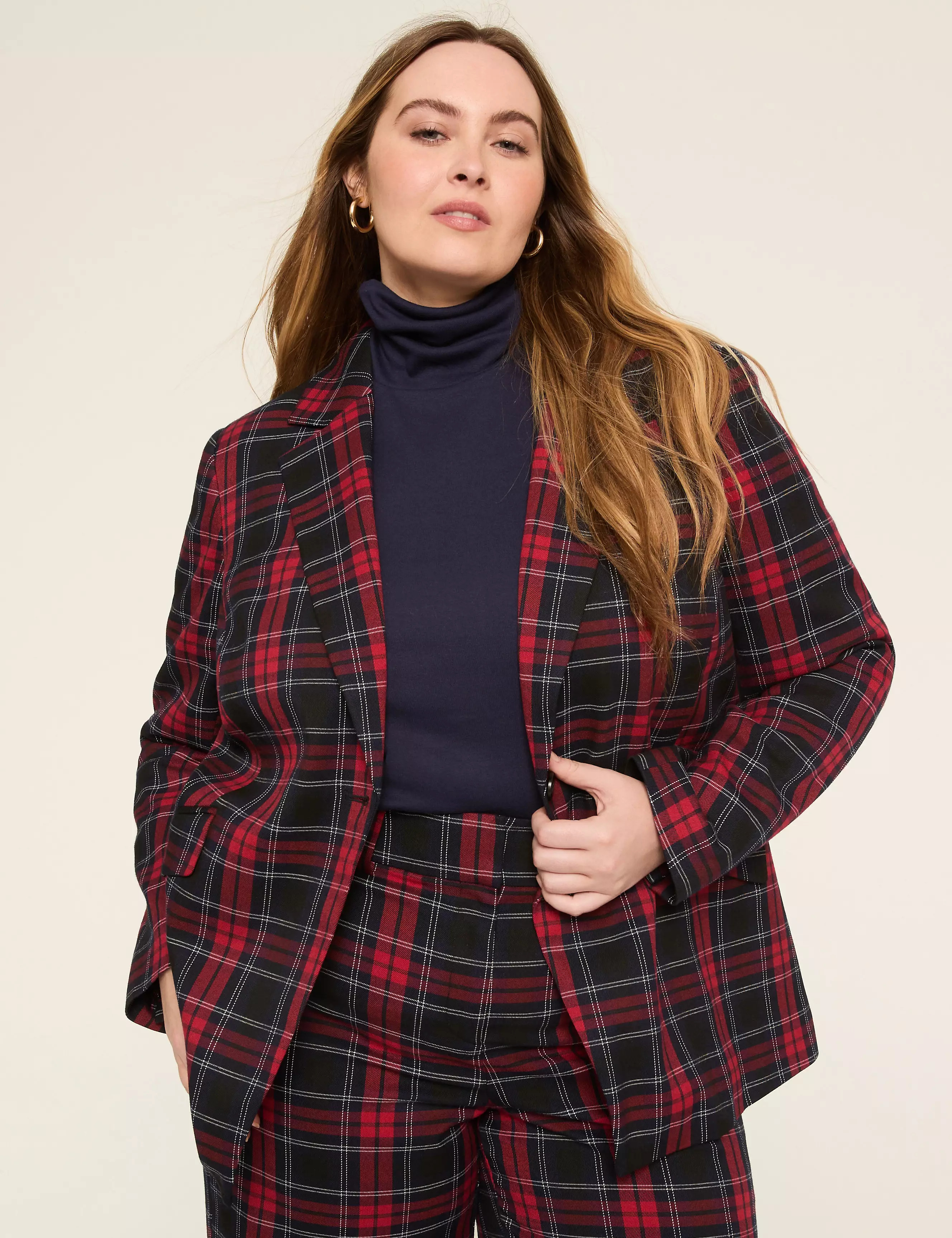 Perfect Drape One-Button Blazer | Lane Bryant (US)